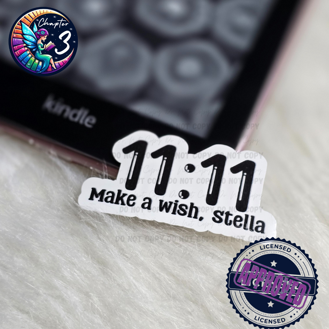 11:11 Stella Make A Wish Sticker