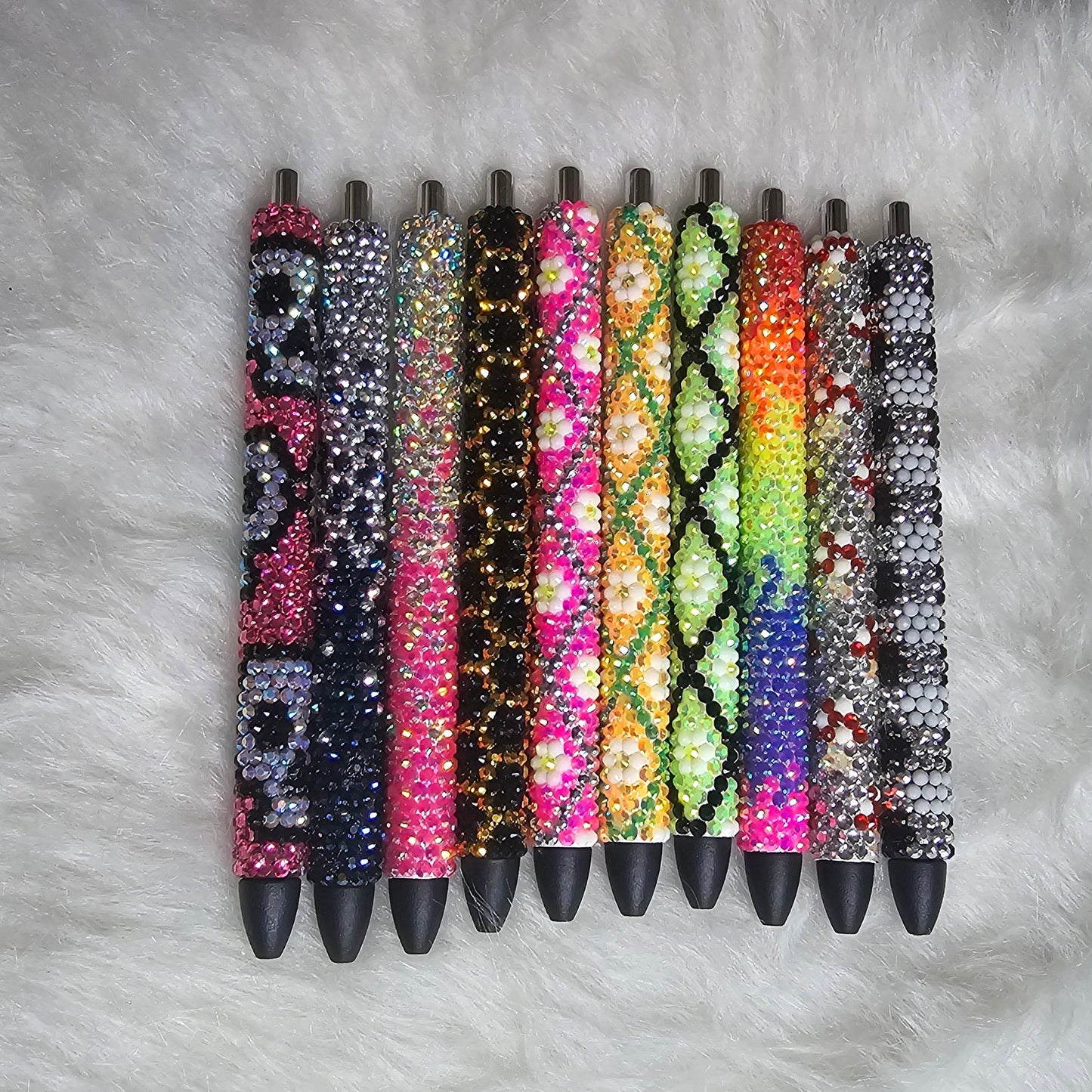 Pattern Rhinestone Pens