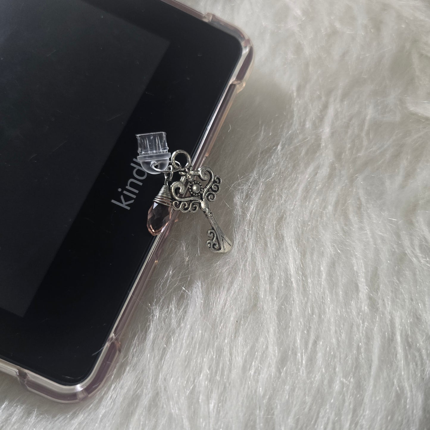 Kindle - Phone - Tablet Dust Plug Charm