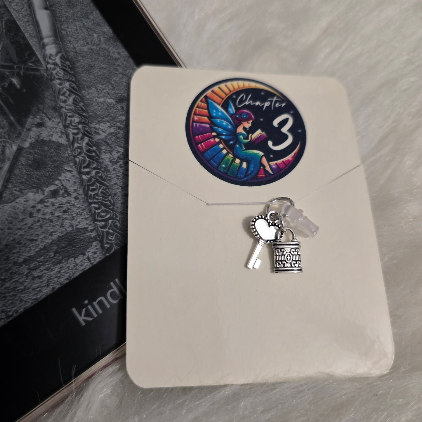 Kindle - Phone - Tablet Dust Plug Charm