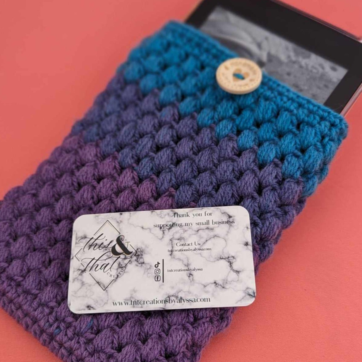 Crochet Kindle Sleeve