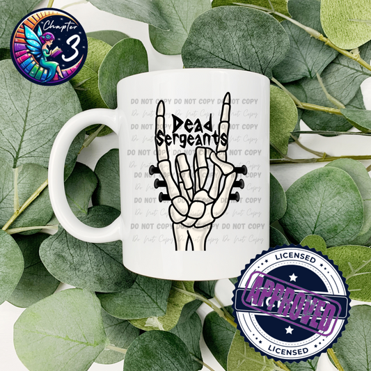 Dead Sergeants Rock On 15oz Mug