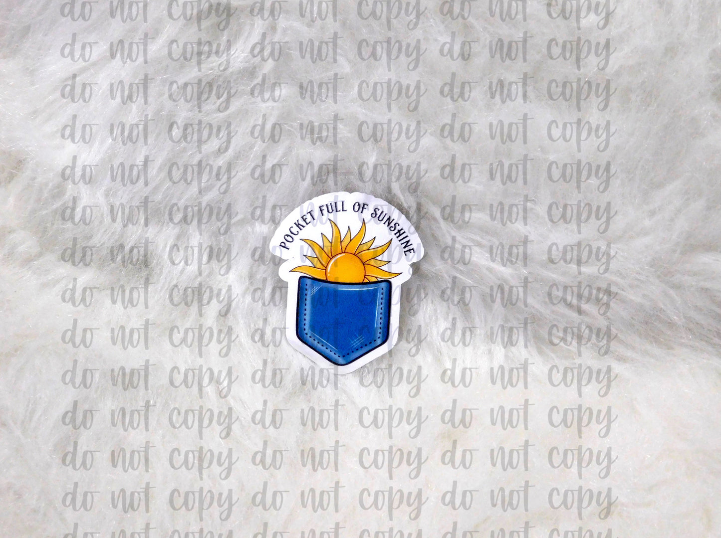 Pocket Full of Sunshine Sticker