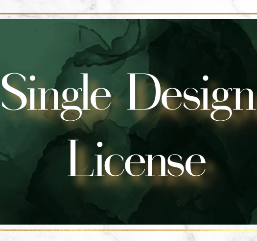 Single Design License