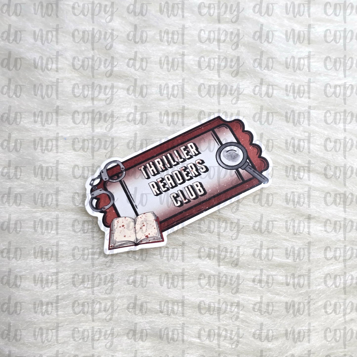 Thriller Readers Club Sticker