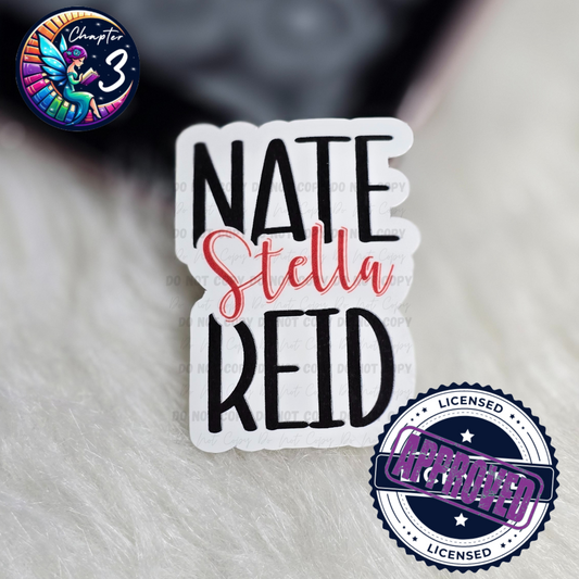 Nate, Reid, Stella Sticker