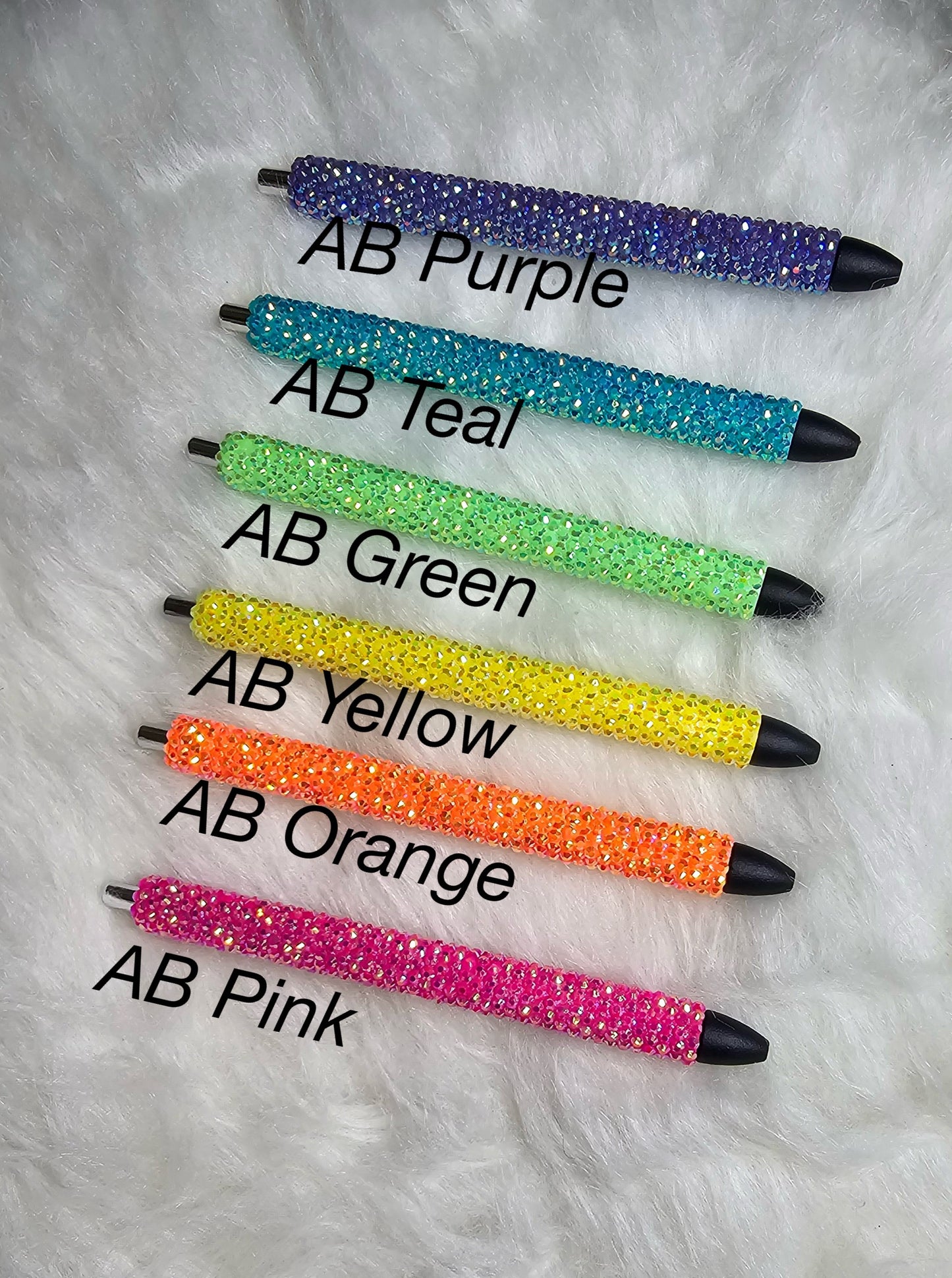 Rhinestone Refillable Gel Pen