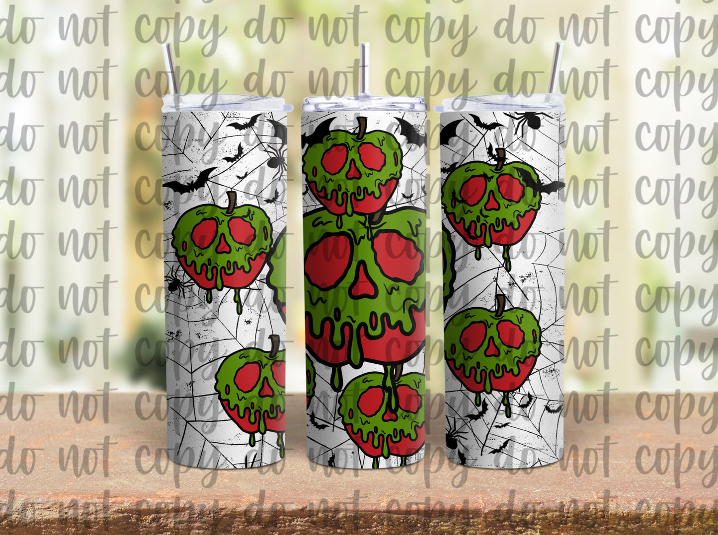 Poison Apples Sublimation Tumbler