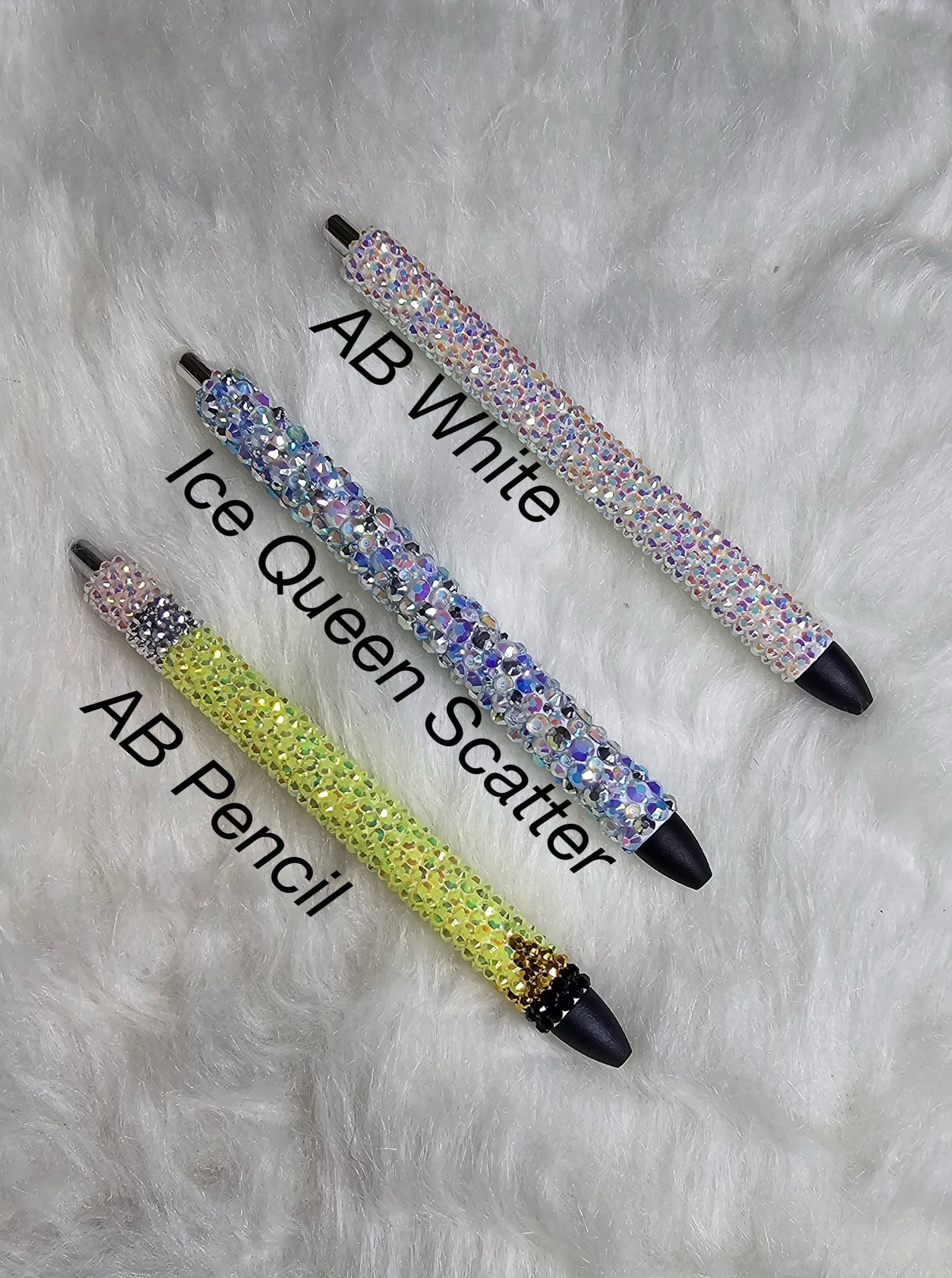 Rhinestone Refillable Gel Pen