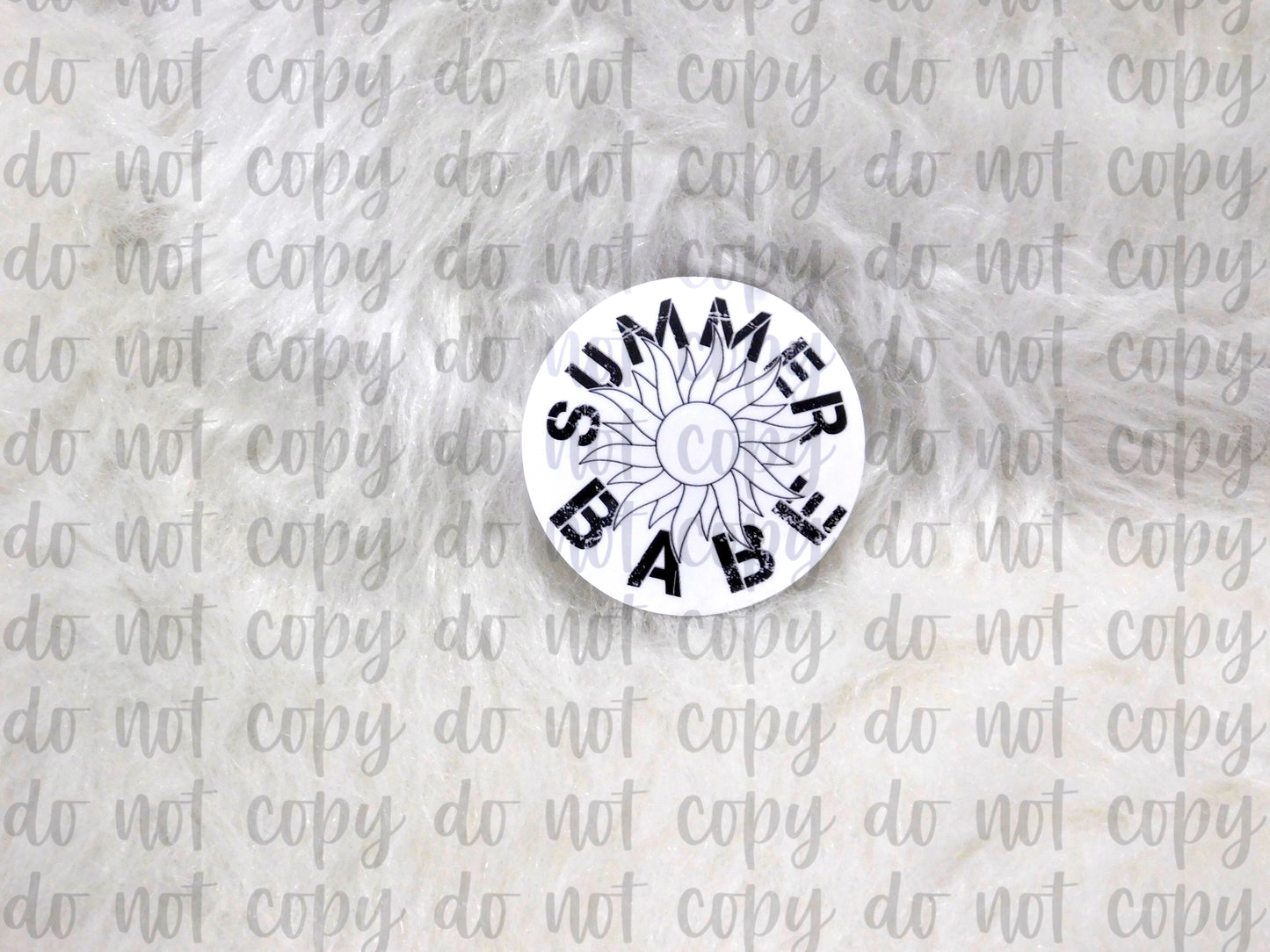 Summer Babe Sticker