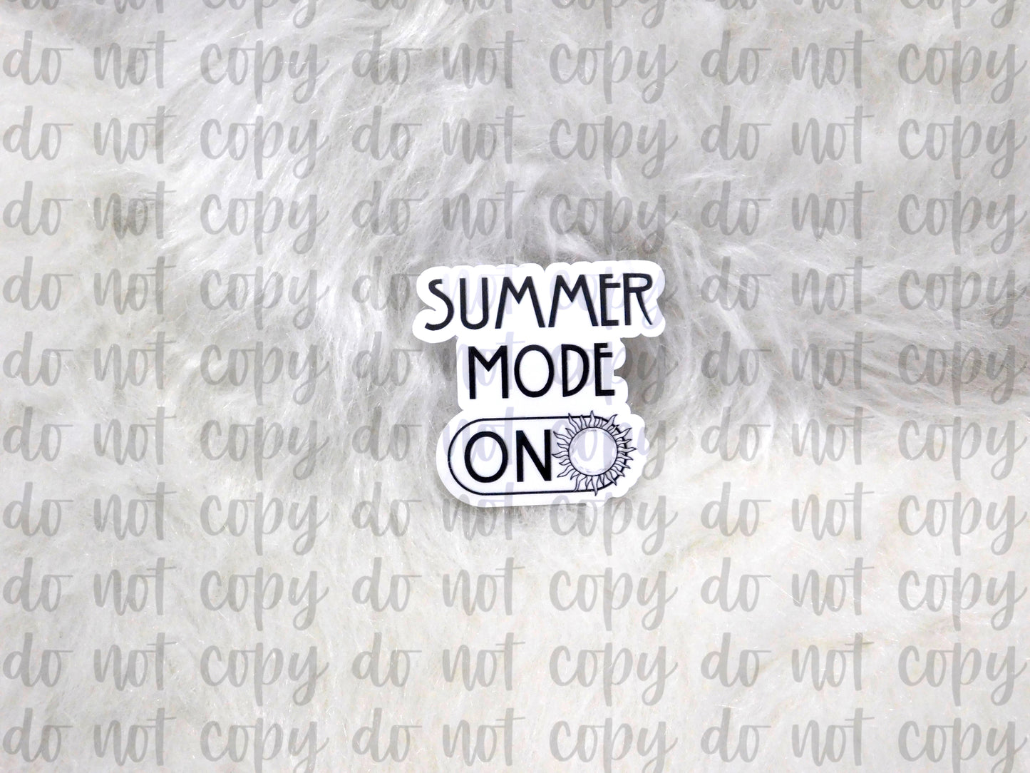 Summer Mode - On Sticker