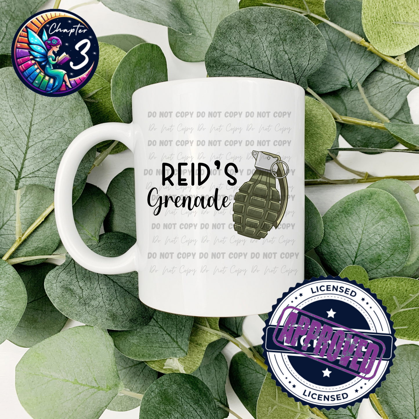 Reid's Grenade 15oz Mug