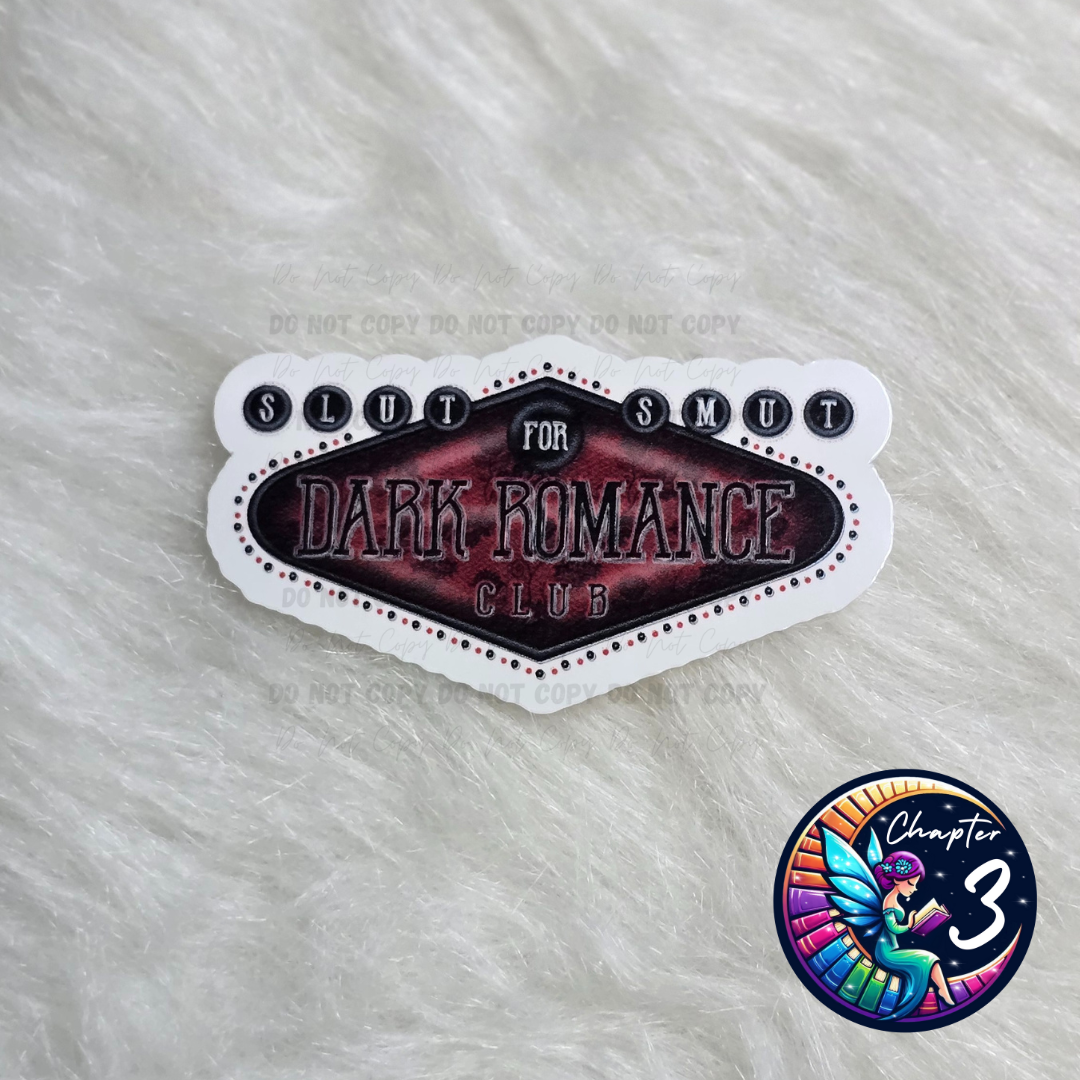 Dark Romance Club Sticker