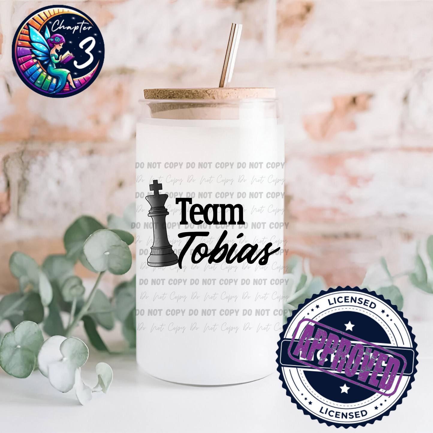 Team Tobias Libbey Glass Can