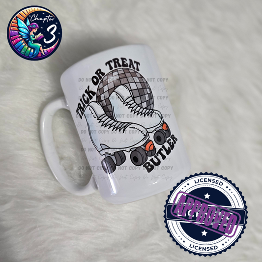 Trick or Treat Butler 15oz Mug