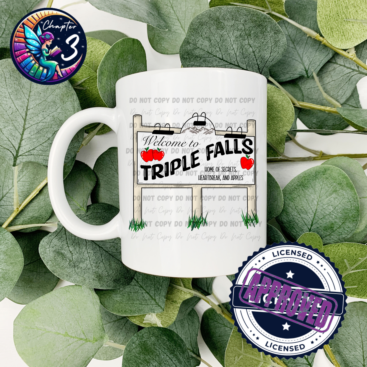 Welcome to Triple Falls 15oz Mug