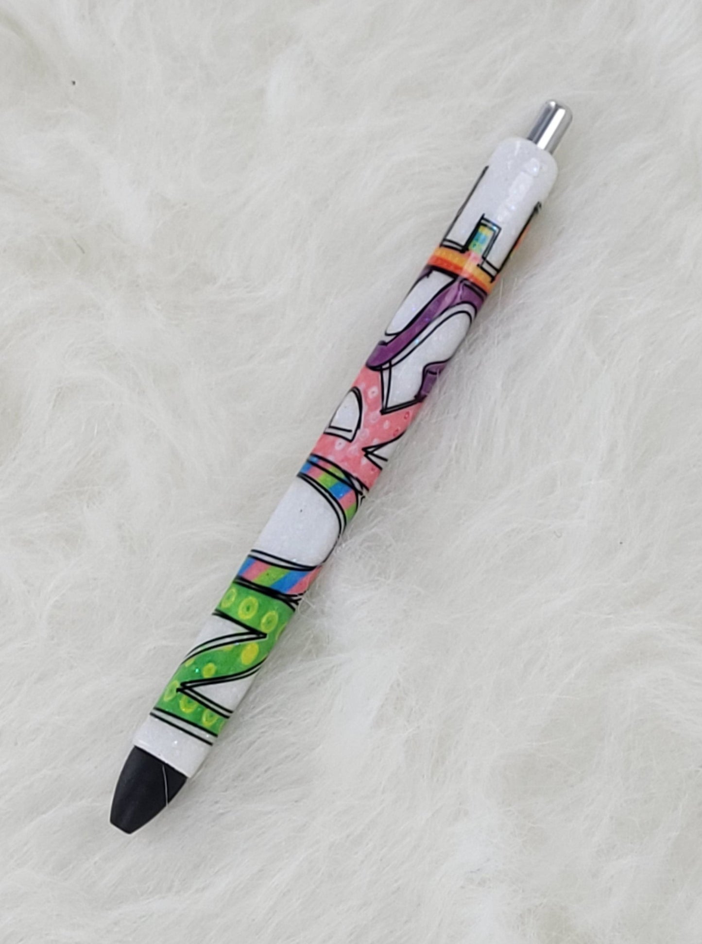 Nurse Appreciation Refillable Glitter Pen