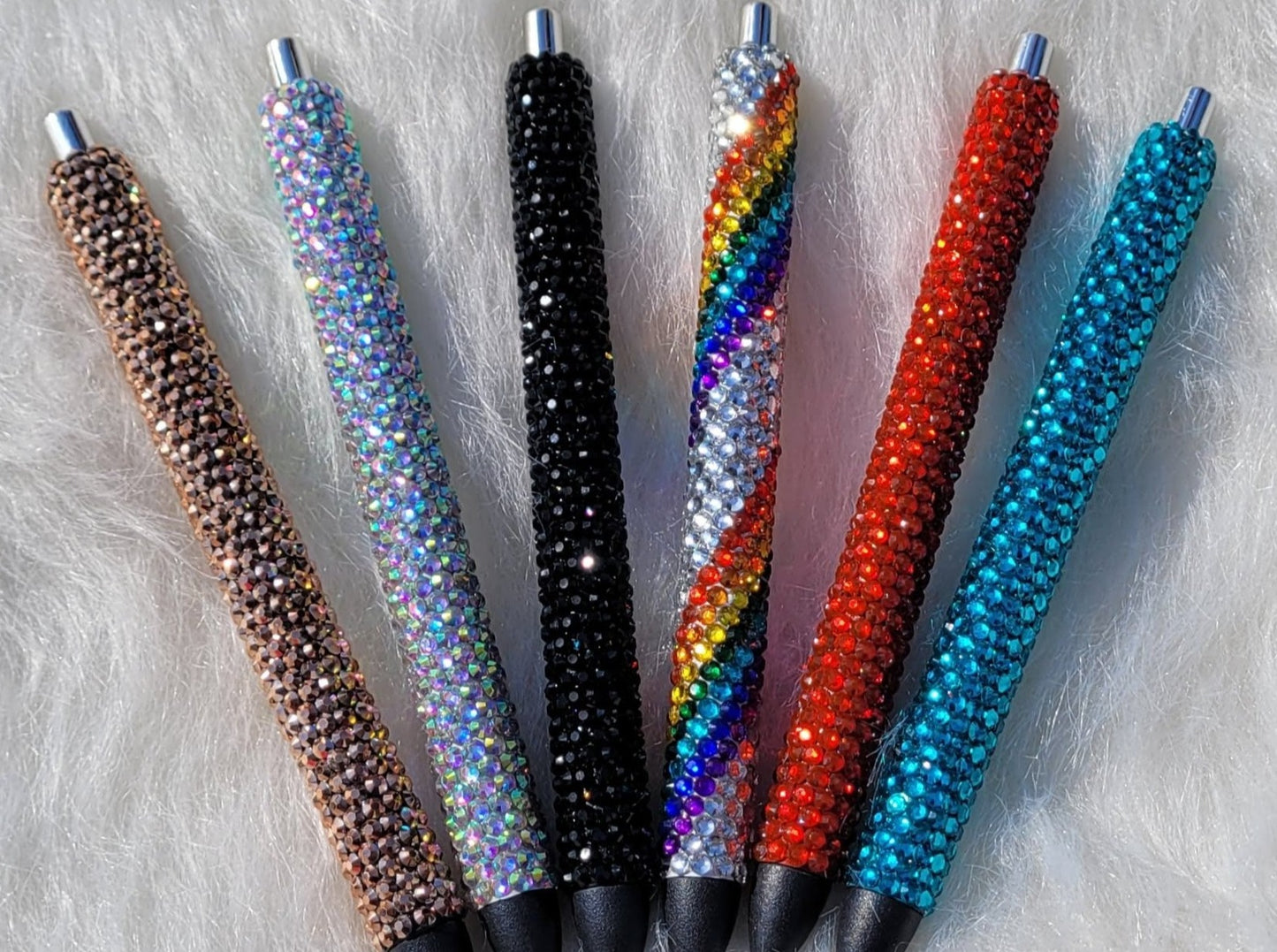 Rhinestone Refillable Gel Pen