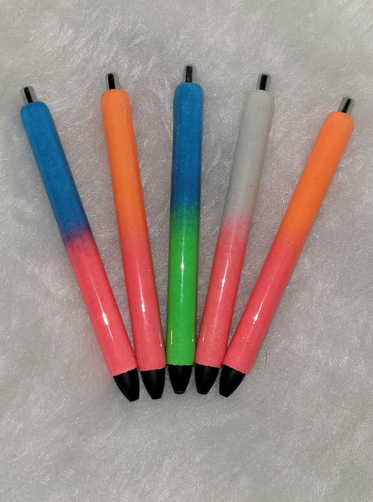 Glow in the Dark Refillable Glitter Pen