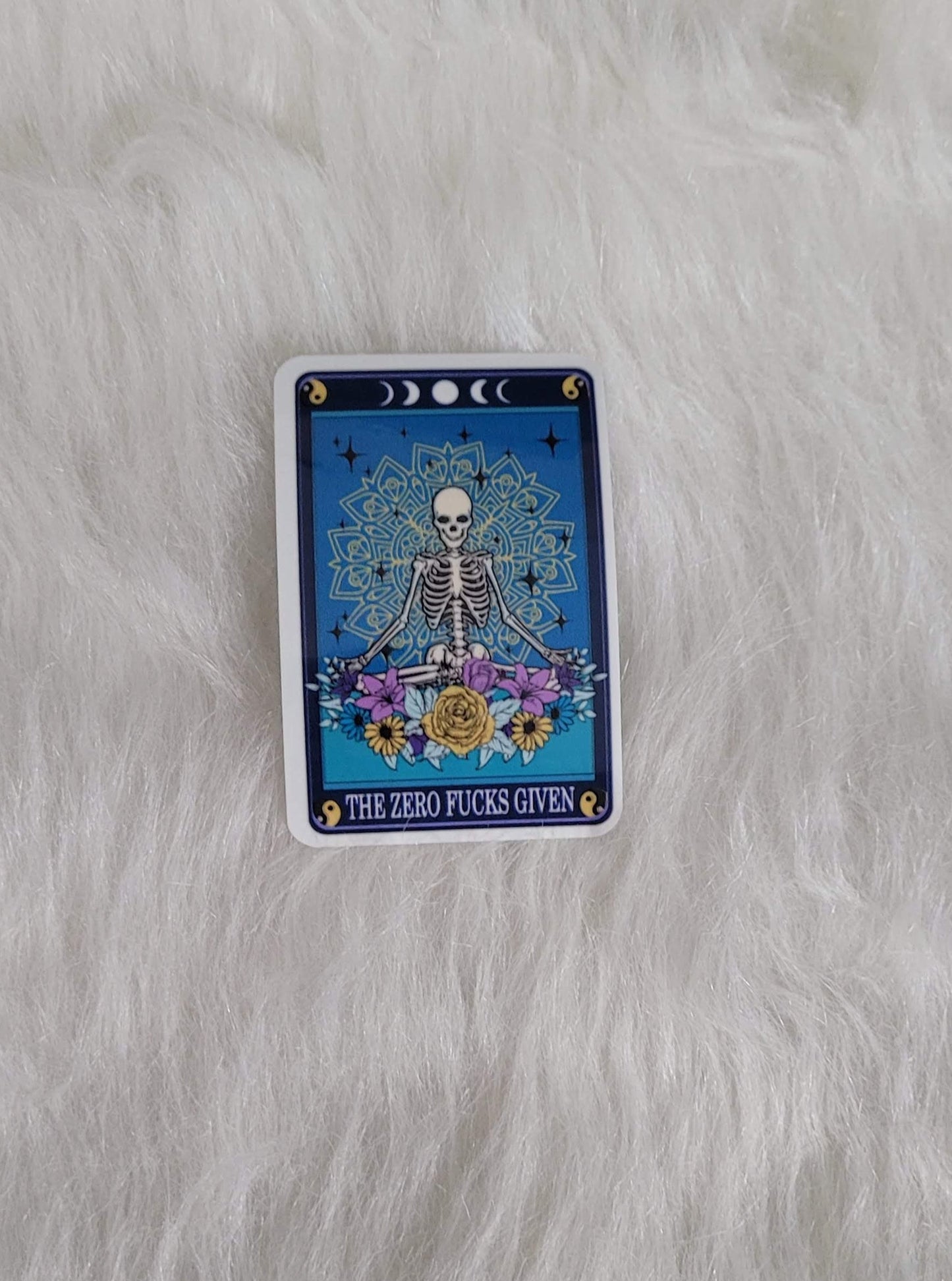 Funny Skeleton Tarot Card Stickers - Bundle