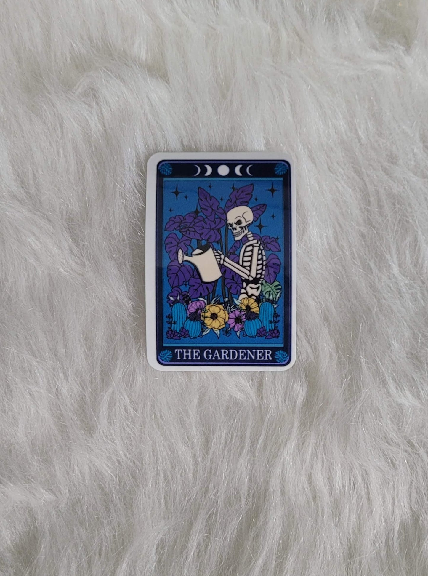 Funny Skeleton Tarot Card Stickers - Bundle