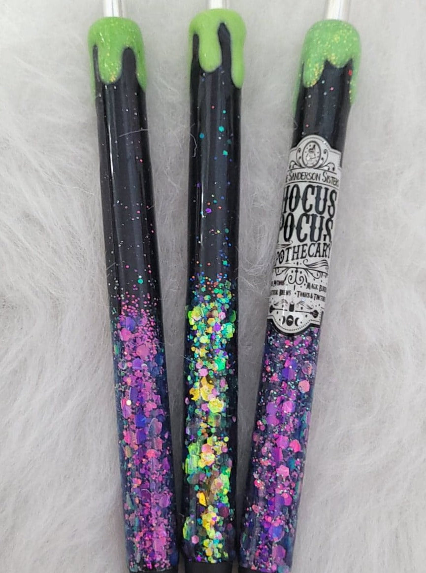 Whimsical Refillable Glitter Pens