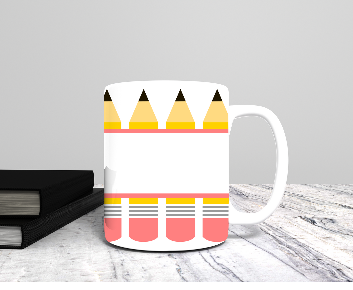 Teacher Pencil Custom 15oz Mug