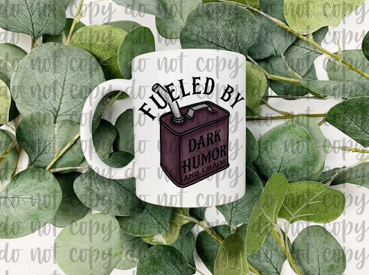 Fueled By Dark Humor 15oz Mug